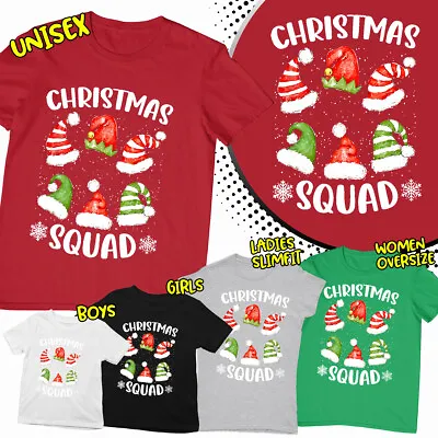 Buy Best Elf Grinch Santa Squad Sarcastic Xmas Family Matching Christmas T Shirt • 6.99£