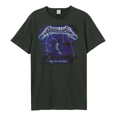 Buy Amplified Metallica Ride The Lightening Charcoal Unisex T-shirt • 14.69£
