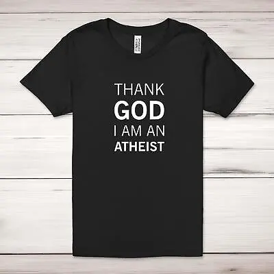 Buy Thank God I'm An Atheist Adult T-Shirt • 17.99£