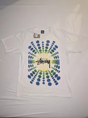 Buy Stüssy Atticus Pigment Dyed T-Shirt - Natural - Medium • 45£