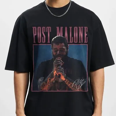 Buy Post Malone Rap Music Merch Shirt, Austin Album Rap 90s Tee,  Tour Rapper Gift • 48.08£