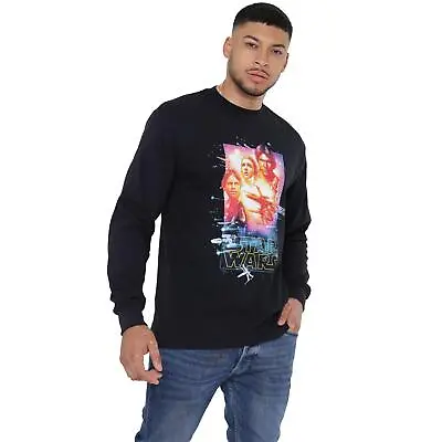 Buy Star Wars Mens Long Sleeve T-shirt Rebel Squad Trilogy Cotton Top S-2XL Official • 14£