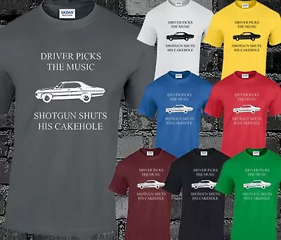 Buy Driver Picks The Music Mens T Shirt Supernatural Winchester Brothers Bobby Sam • 8.99£