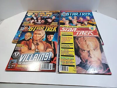 Buy Star Trek Official Magazine Lot 4- Next Generation  Nice • 12.21£