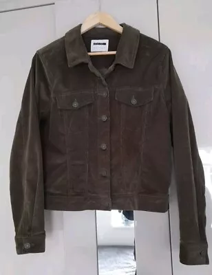 Buy Stretch Corduroy Olive Green 'Denim Jacket' Noisy May Size XL (16)  • 9.99£