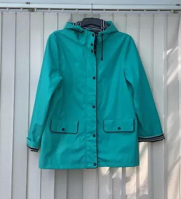 Buy Bonmarch’e Ladies, Wind /Water Proof Hooded  Jacket / Coat Size 14  • 9.99£