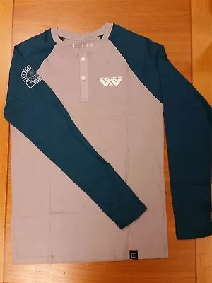 Buy Alien Weyland Yutani Corp Long Sleeve Raglan T-shirt Lootwear Exclusive Size M • 12.99£