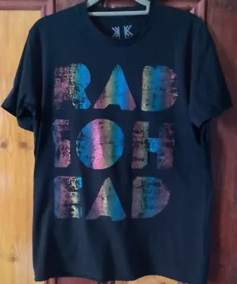 Buy Radiohead T Shirt Logo Rare Rock Band Merch Tee Size Small Thom Yorke • 19.50£