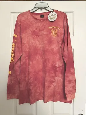 Buy New Adult Cakeworthy Harry Potter Gryffindor Tie Dye T-Shirt Top SIZE XL BNWT • 44.99£