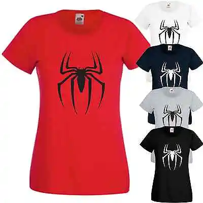 Buy Ms Spiderman - Women's T Shirt Marvel Superhero, Comics, The Amazing Spiderman • 11.99£