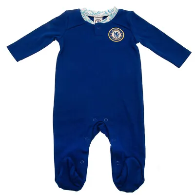 Buy Chelsea FC Sleepsuit 12-18 Mths New Design Royal Blue Official Licensed Merch • 22.39£
