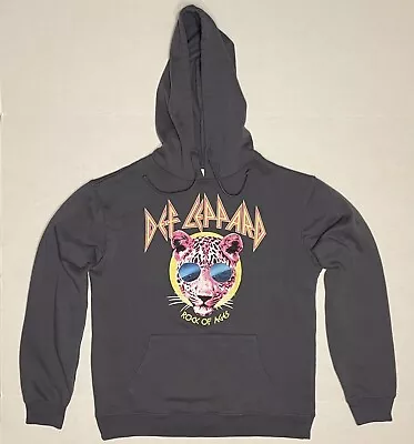 Buy Def Leppard ‘Rock Of Ages’ Gray Hoodie Size M • 23.48£