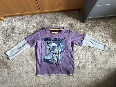 Buy Batman T Shirt (M And S) Boys Age 3-4 Years • 5.99£