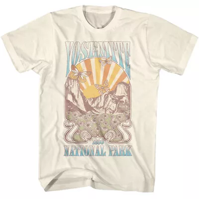Buy United States National Parks 1890 Yosemite Flowers & Butterflies Men's T Shirt • 38.94£