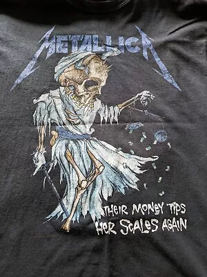 Buy Metallica ... And Justice T Shirt With Back Print (VG) • 7.99£
