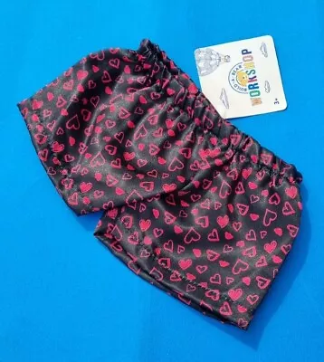 Buy BUILD A BEAR Boxer Shorts Harts Black & Red BNWT (  To Fit BAB)  • 9.49£
