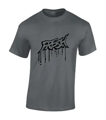 Buy Graffiti Fresh Mens T Shirt Cool Urban Art Design Banksy Artist Fashion Top • 7.99£