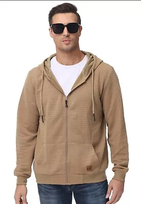 Buy YuKaiChen Mens Sweatshirts Long Sleeves Top Mens Hoodies Plaid Size L • 23.60£