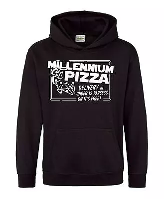 Buy Falcon Pizza Star Wars 12 Parsec Inspired Kids Adults Unisex HOOD HOODIE MAY 4TH • 14.99£