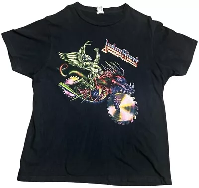 Buy Judas Priest Black Painkiller Solo Pacific T Shirt Size M • 15£