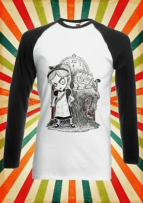 Buy Alice In Wonderland Bad Girl Men Women Long Short Sleeve Baseball T Shirt 2251 • 9.95£
