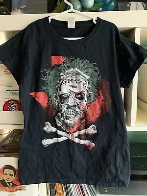 Buy Ladies Texas Chainsaw Massacre Leatherface Horror Movie T-shirt Tee Halloween • 19.30£