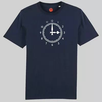 Buy Clock End Navy Organic Cotton T-shirt For Fans Of Arsenal Football Gift • 22.99£