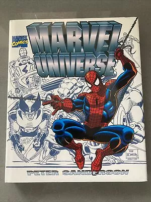 Buy Marvel Universe Spider-man X-Men Marvel Comics Hardcover Book 1st Printing 1996 • 19.99£