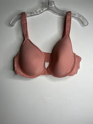 Buy Lucky Brand Womens Coverage Underwire TShirt Bra Size 40C Pink 3 Prong Closure  • 12.36£