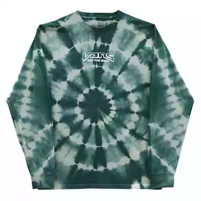 Buy Vans Off The Wall Skating Large Cotton Tie Dye Long Sleeve T Shirt Rrp £41.99 • 32£