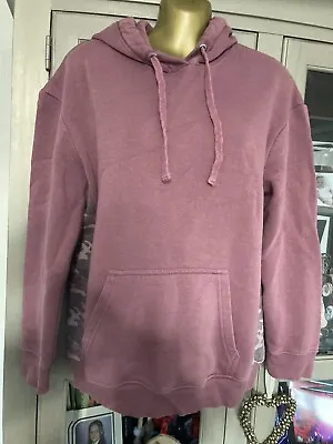 Buy Ladies FluidSize 8 Pink Hoodie Sweatshirt Camouflage Sides Casual Sport Holiday • 4.99£