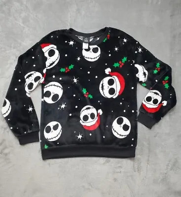 Buy New Nightmare Before Christmas Jack Skellington Ugly Christmas Sweater Large  • 27.48£