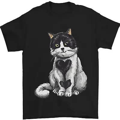 Buy I Love Cats Cute Kitten Mens T-Shirt 100% Cotton • 8.49£