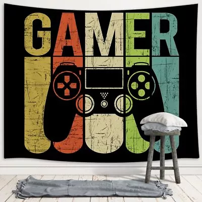 Buy 90s Video Game Wall Art Extra Large Tapestry Wall Hanging Fabric Poster Retro • 10.79£