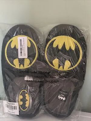 Buy Mens Batman Slipper Suze 9 Uk • 9.99£
