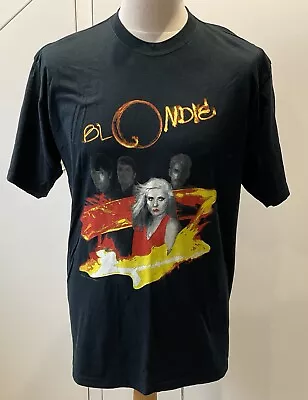 Buy Blondie 2003 Band T Shirt Curse Tour Retro Style Tee -Black -XL - VGC • 39.95£