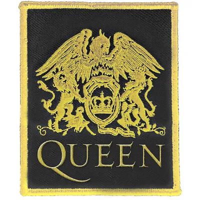 Buy QUEEN Classic Crest : Woven IRON-ON PATCH Rock Official Licensed Merch  • 4.50£