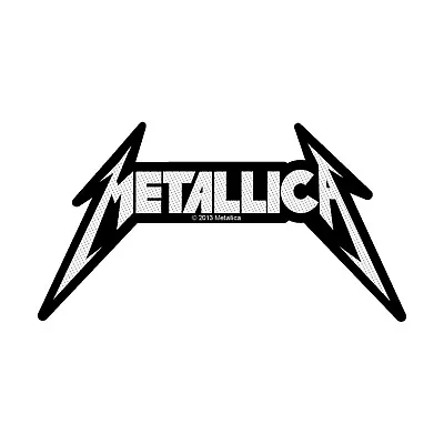 Buy Officially Licensed Metallica Logo Sew On Patch- Music Rock Merch Patches M191 • 4.29£