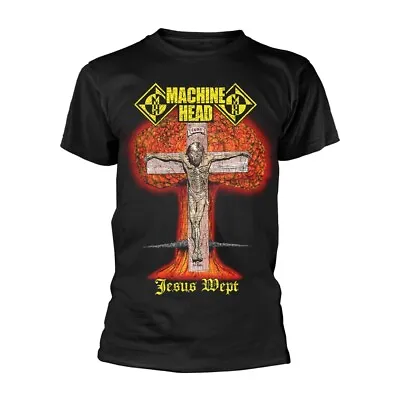 Buy MACHINE HEAD - JESUS WEPT BLACK T-Shirt, Front & Back Print Small • 20.09£
