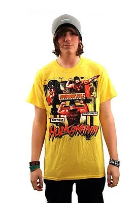 Buy Official TNA Impact Wrestling Hulk Hogan  Comic  T-Shirt • 17.49£