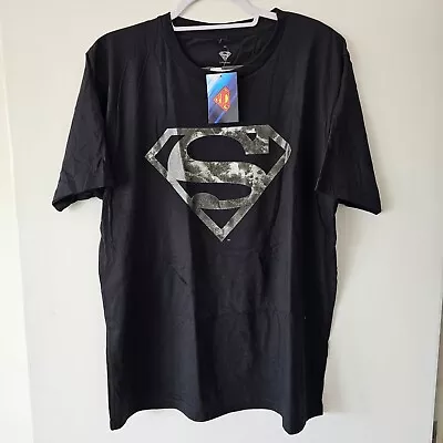 Buy Men's Superman Graphic T-Shirt Logo Classic Official Movie DC Comics Large • 5£
