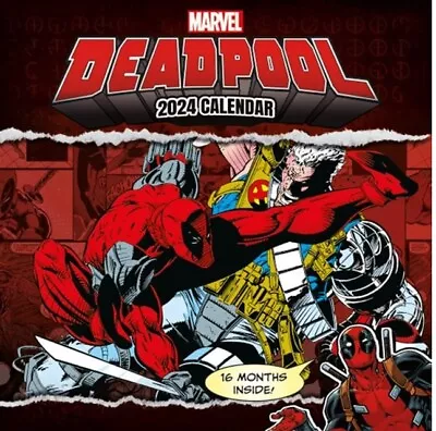 Buy Deadpool 2024 30X30 Square Calendar /Merch - New Merchandise - L245z • 11.18£