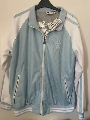 Buy New York Yankees Varsity Jacket New With Tags Mens Large Sky Blue White • 25£