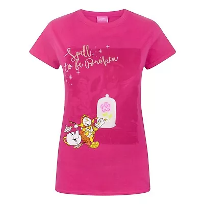 Buy Disney Womens/Ladies Beauty And The Beast Spell To Be Broken T-Shirt NS4811 • 14.15£