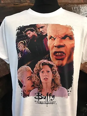 Buy Buffy Lovers Walk T-shirt - Mens & Women's Sizes S-XXL - Angel Spike Slayer 90s • 15.99£