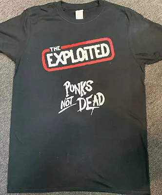 Buy The Exploited 'Punks Not Dead Logo' - NEW T Shirt , Gbh, Discharge • 15.99£