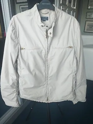 Buy Ralph Lauren Beige American Flag Jacket Size L • 50£