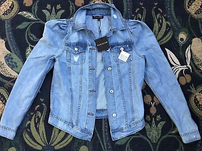 Buy Ladies Parisian Light Blue Denim Jacket Size 6-8-10 Summer New With Tags • 13£