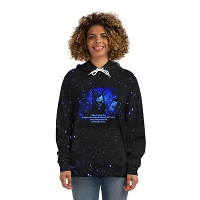 Buy AOP Fashion Hoodie Blue Stars Joker Devil Be The Change Magick Witchy  • 142.08£