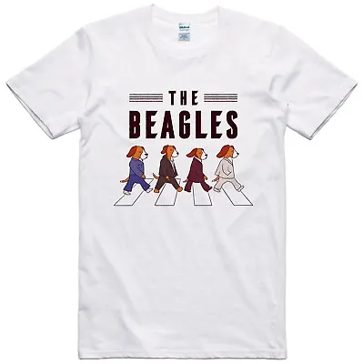 Buy Funny T Shirt The Beagles Music Parody Cotton Tee • 8.99£